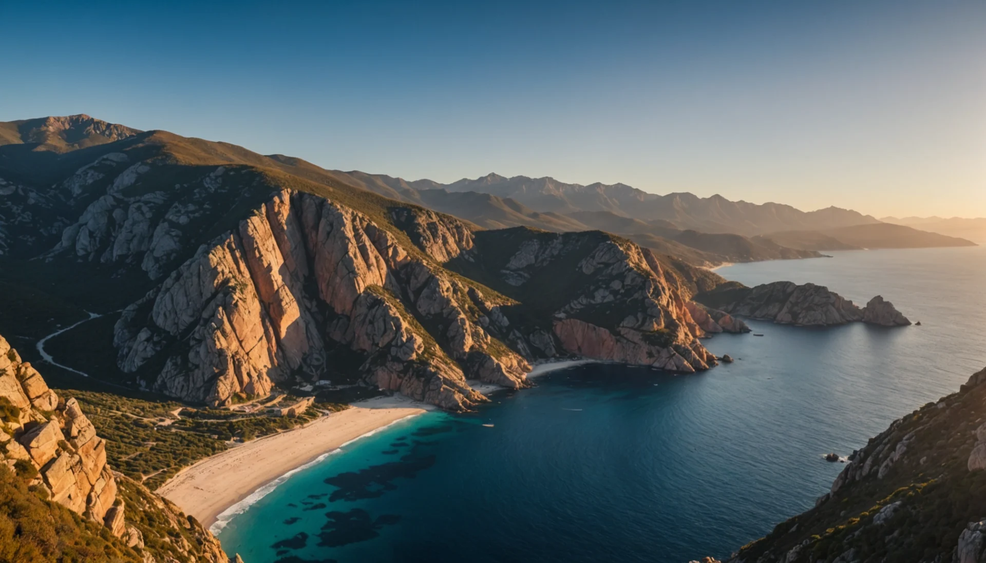 paysage corse du sud