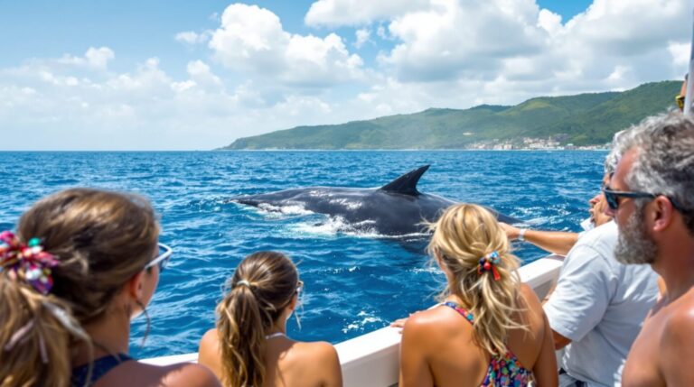 quand voir des baleines en martinique