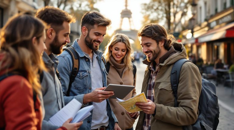 visiter paris en groupe
