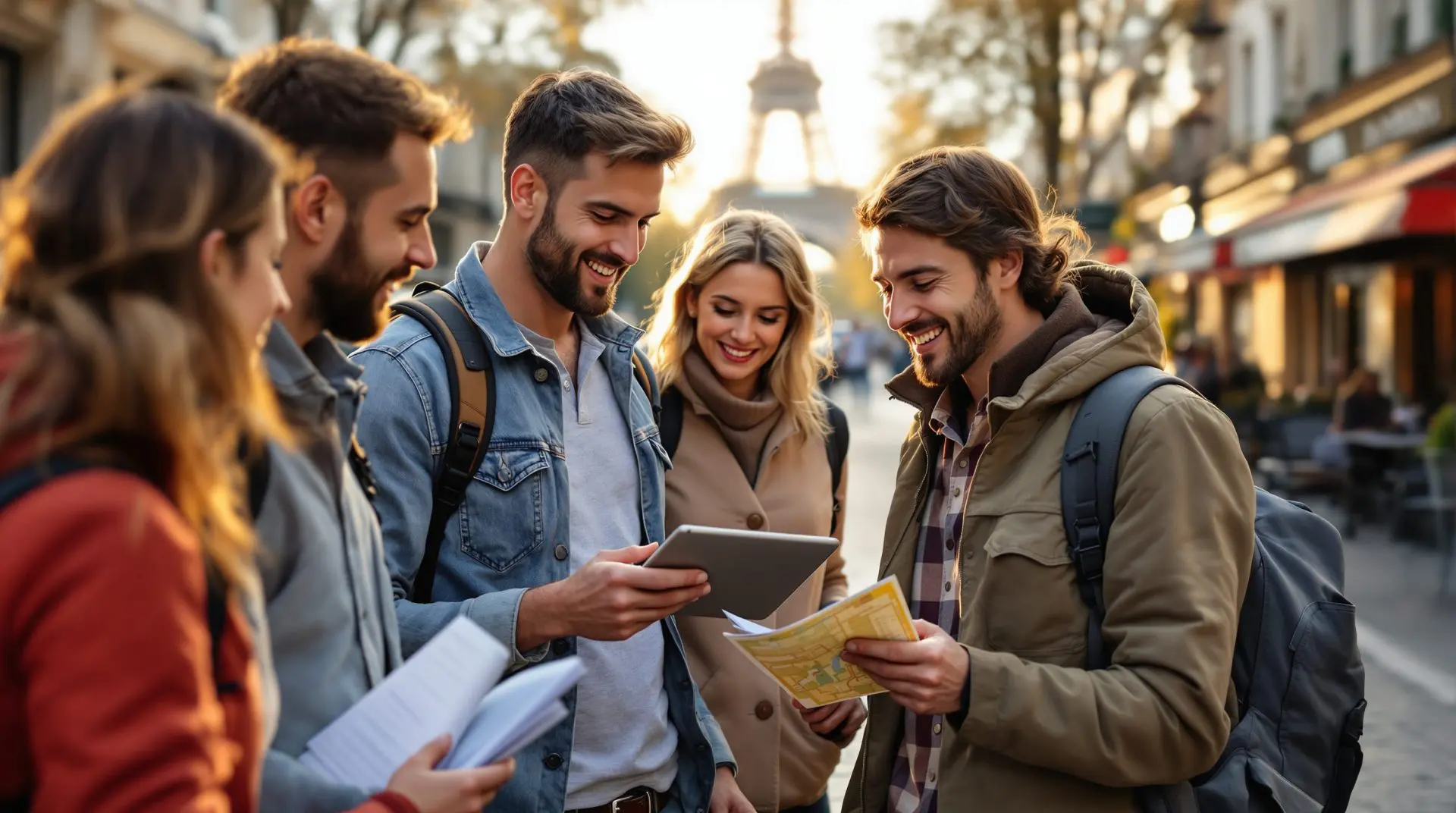 visiter paris en groupe