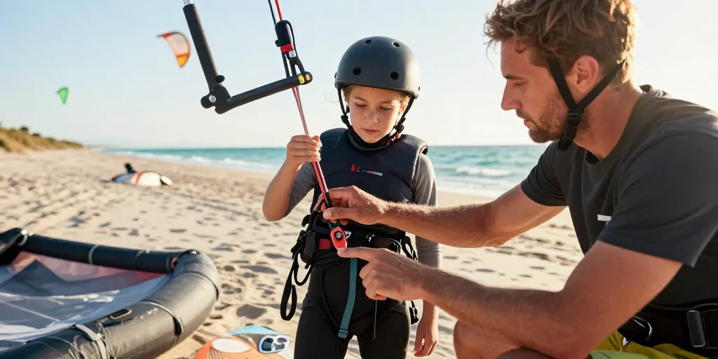 La sécurité en kitesurf : les conseils d’un moniteur expérimenté pour bien débuter