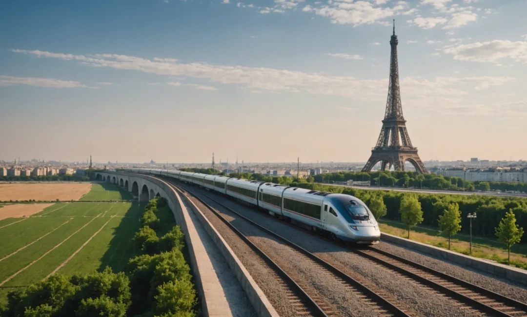 train paris pékin